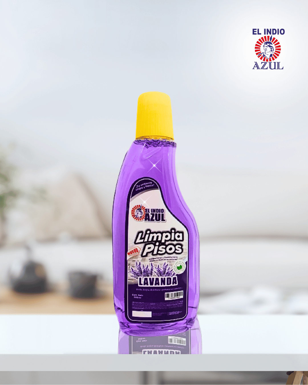 Limpiapisos lavanda El Indio Azul
